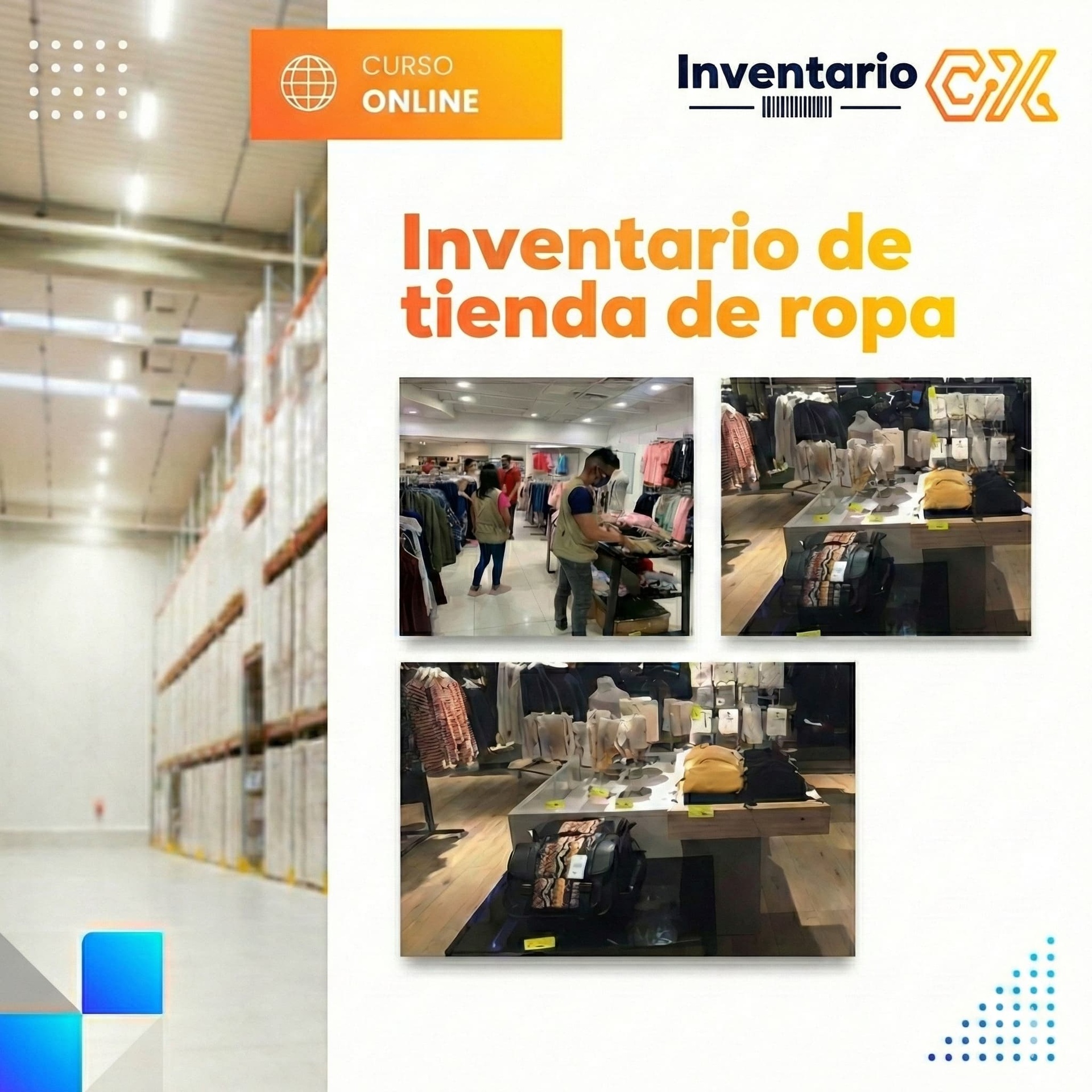 Curso para Postular en Inventario de Tienda de Ropa